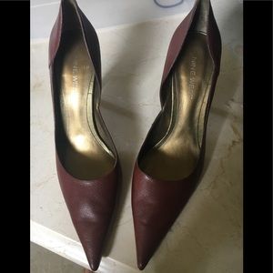 Nine West brown pumps